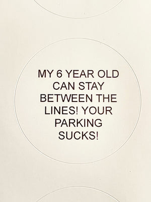 Bad Parking Stickers - Best Car Accessories and Gift ideas