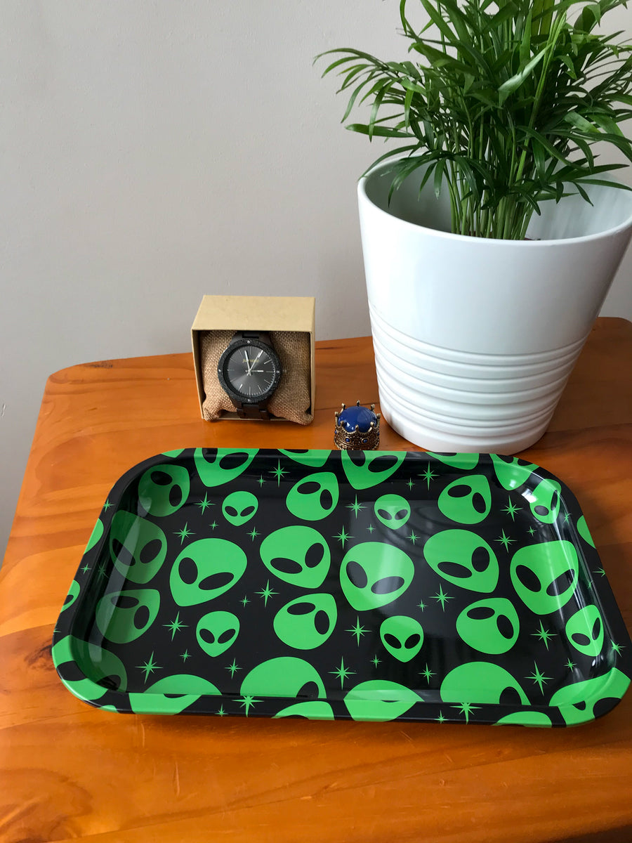 Stoned Alien Rolling Tray Best Gifts for Friends AUSTPICIOUS