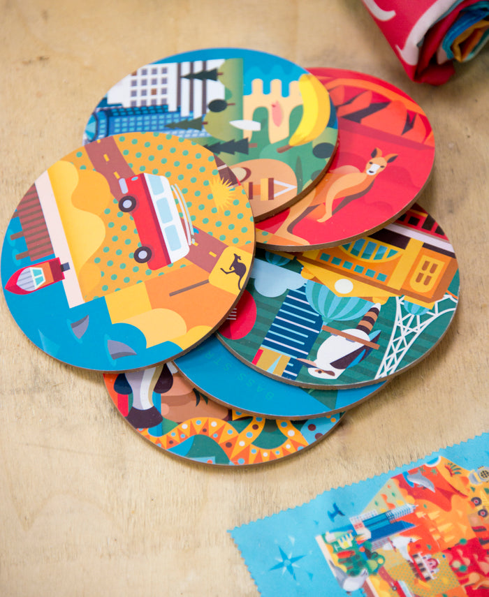 Iconic Straya Coasters