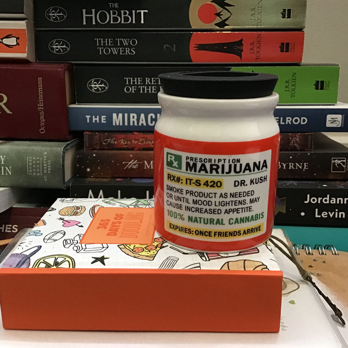 Small Prescription Marijuana Stash It Jar
