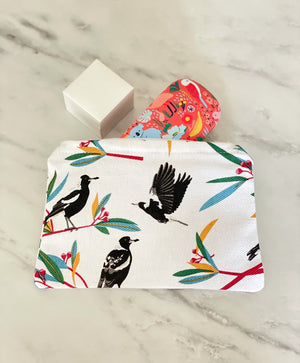 Magpies Zip Pouch