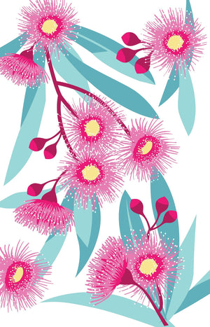 Flower Print Tea Towels - Cute Floral Home Accessories