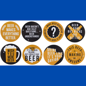 Funny Beer Quotes Coasters For Men