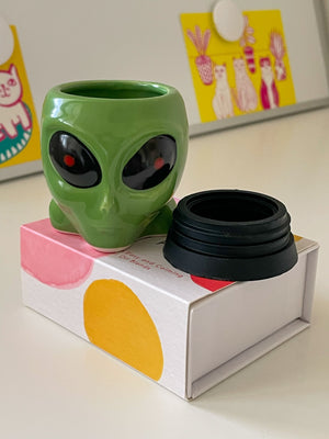 Spaced Out Alien Stash Jar