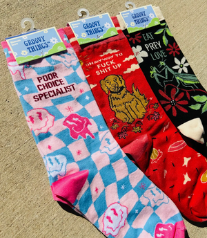 Unique socks with sayings Australia - womens online accessories