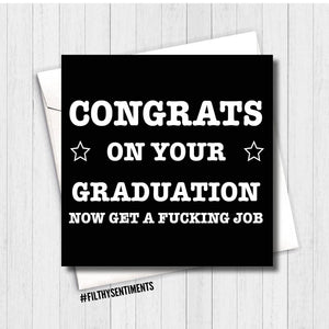 Funny Graduation Card For Kids or Friend