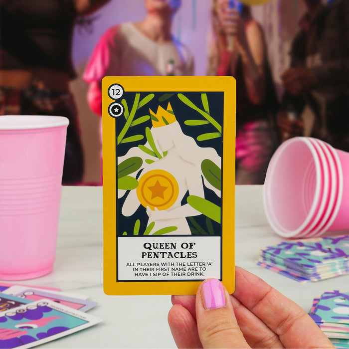 Tipsy Tarot Cards Drinking Game