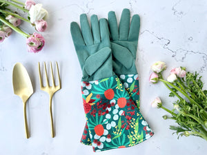Australian Native Flowers Print Gardening Gloves 