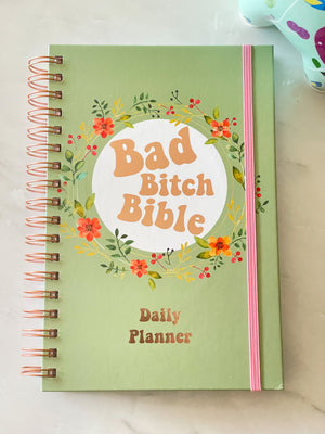 Unique gifts for a badass woman - Daily planner journal and food diary