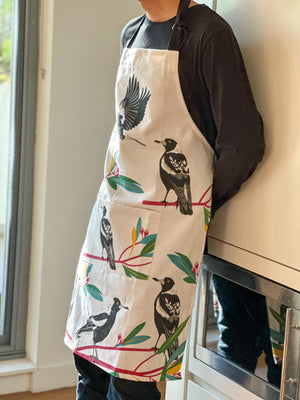 Cute Magpies Print Kitchen Accessories