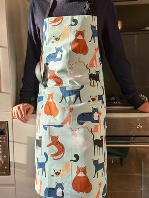 High quality cotton aprons with pockets - unique kitchenware