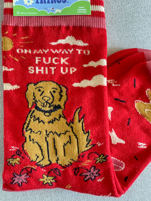 Funny swear word gifts and accessories for women who love dogs