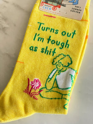 Cool accessories for women and girls - socks with sayings