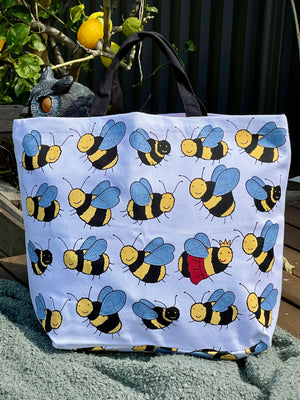 Busy Bees Tote Bag