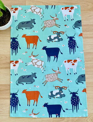 Country Style Home Decor - Cow Design