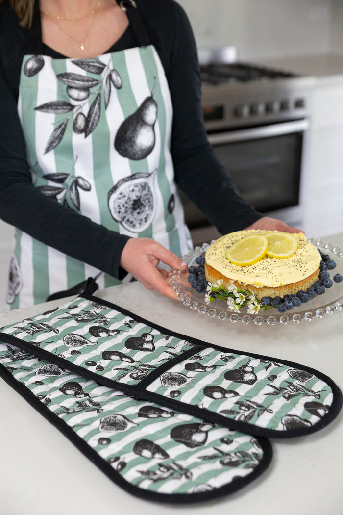 Fig And Pear Double Oven Glove