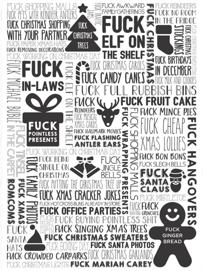 Fuck Everything Xmas Edition BLK
