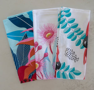 Bright and Vibrant Cotton Tea Towels For Aussie Homes
