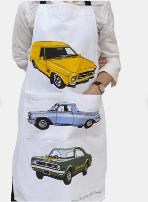 Classic Cars Holden Apron - Vintage Style Kitchen Accessories