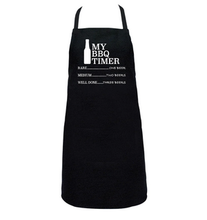Mens BBQ Aprons - Funny apron for Beer Lovers