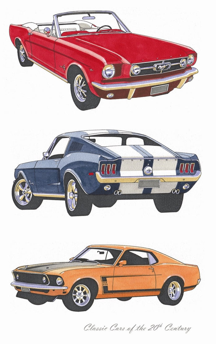 Classic Cars Mustangs