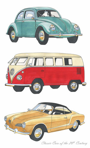 Classic Cars Themed Homeware and Accessories - Vintage Gifts Australia