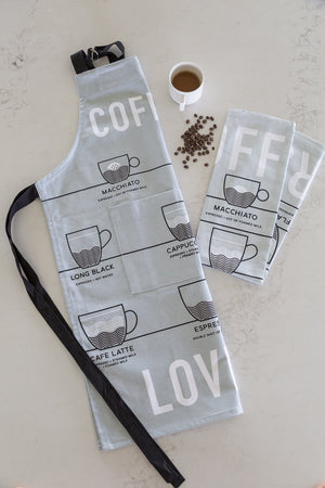 Coffee Lovers Apron - Best accessories for cafe, baristas or coffee lovers