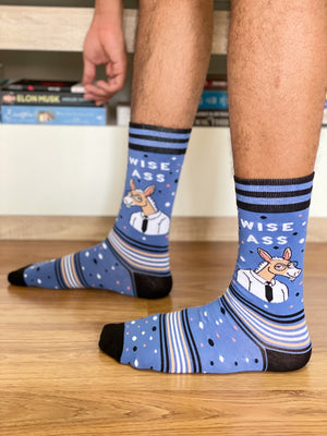 Quirky socks with funny prints