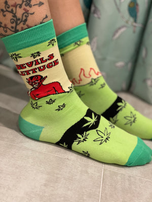 Devil's Lettuce - Womens Socks
