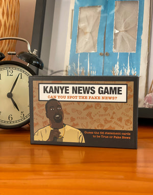 Funny card games - kanye fake news