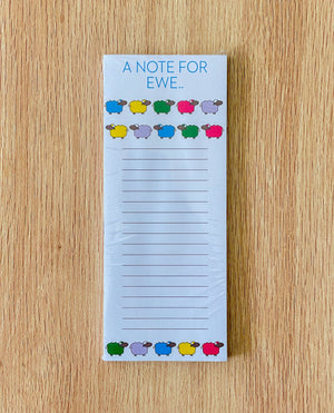 Quirky Magnetic Jotter Notepads - Fridge Magnets