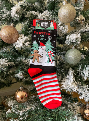 Best Christmas decor -  Christmas socks for adults