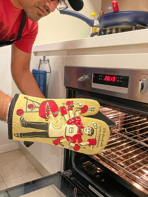 Funny Oven Mitts