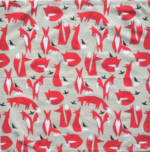 Best Cloth Napkins and tableware Australia - Red Foxes Animal Print