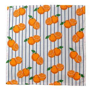 Refreshing Oranges Cotton Napkins Set of 4