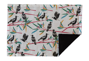 Cute bird themed cotton placemats