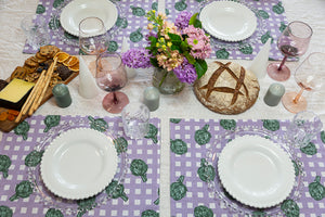 Colourful Placemats - farmhouse style vibes for dinning