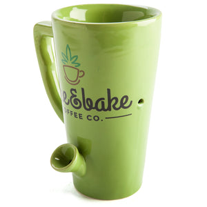 Wake and Bake Coffee Mug - Funny Stoner Accessories