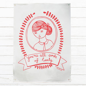 You're all sorts of lovely - Unique Wall Art and Hangings