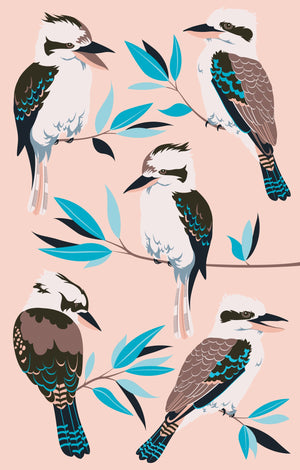 Cute Bird Print Tableware