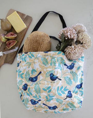 Blue Wrens Shopping Tote bag