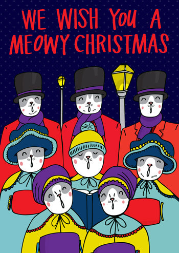 We Wish You A Meowy Christmas