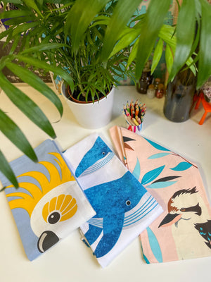 Cute Bird Print Home Decor