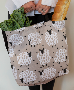 Large Reusable Cotton Grocery Bags