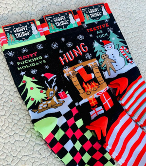 Funny swear word gifts for adults - Quirky socks